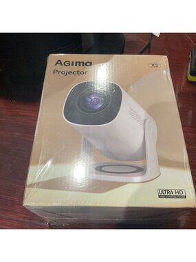 Agima X3 Ultra Hd Home Video Projector 1080P Hdr 50/60Hz White